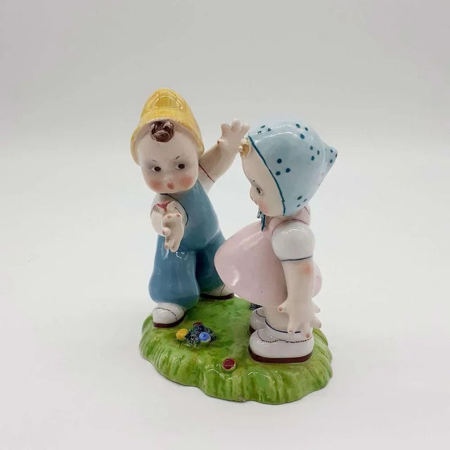 Ceramic Model 328 Figure in Porcelain from Alma, Turin, Italy, 1940s For Sale - Image 7 of 7