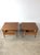 Wood Pair of Mid Century Modern End Tables With Drawer by Lane Furniture For Sale - Image 7 of 18