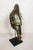 A hand-carved marka mask from mali, embellished with metalwork and hand-applied fabric tassels. Marka masks like this...