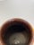 Vintage German Orange Ceramic Studio Pottery Vase from Marei Ceramics, 1970s For Sale - Image 9 of 18