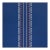 Schumacher X Mary McDonald Greco Stripe Wallpaper in Navy For Sale