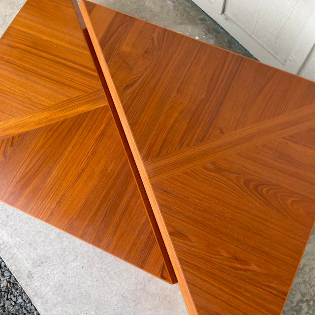 1970s Laurits M Larsen Danish Teak Coffee Table For Sale In Tampa - Image 6 of 11