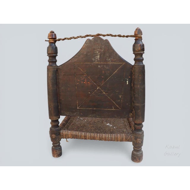 Wood Vintage Low Cedar Chair, 1920s For Sale - Image 7 of 18