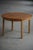 Mid-Century Danish Round Extendable Dining Table in Oak, 1960s For Sale - Image 4 of 18