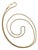 Vintage 14k Gold UnoAErre Dainty Rope Chain For Sale