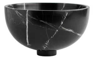 Black Marble Fruit Bowl from Kiwano Concept