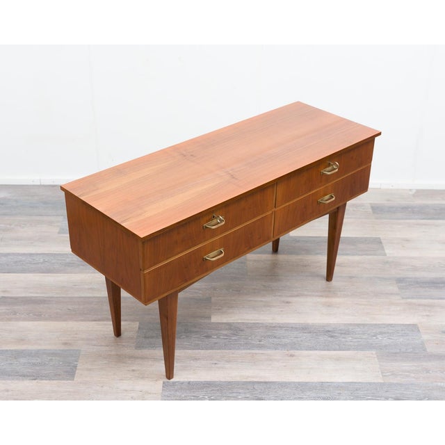 Sideboard with Drawers in Walnut, 1950s For Sale - Image 4 of 13