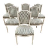 Fine 19th Century Louis XVl Dining Chairs - Set of 6 For Sale