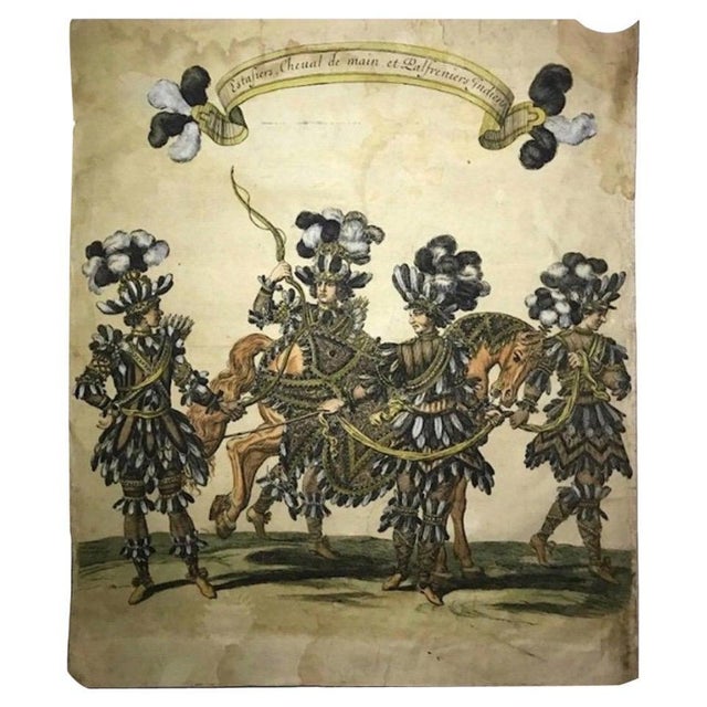 Israel Silvestre, Aquatinte, France, 1662 For Sale - Image 6 of 6