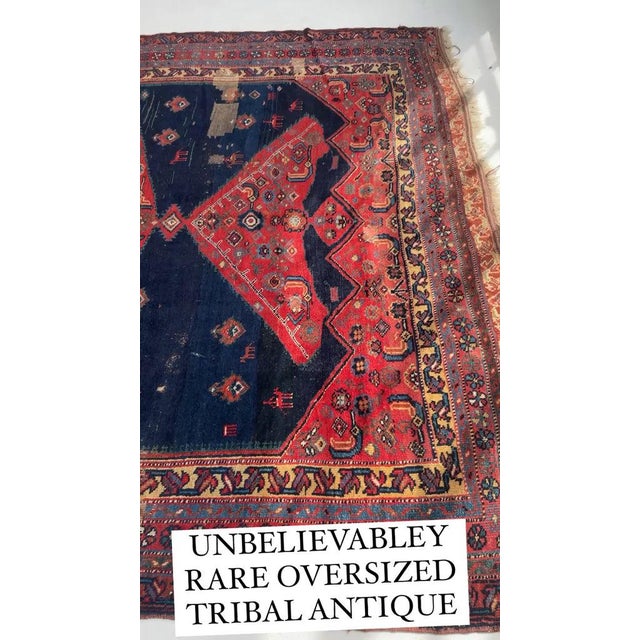*All of our antique & vintage rugs are professionally cleaned prior to being listed.* Name: Kelleh Size: 7.2 x 17.4 Age:...