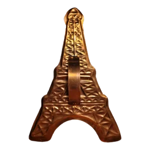 Large Vintage Eiffel Tower Cookie Cutter in Copper
