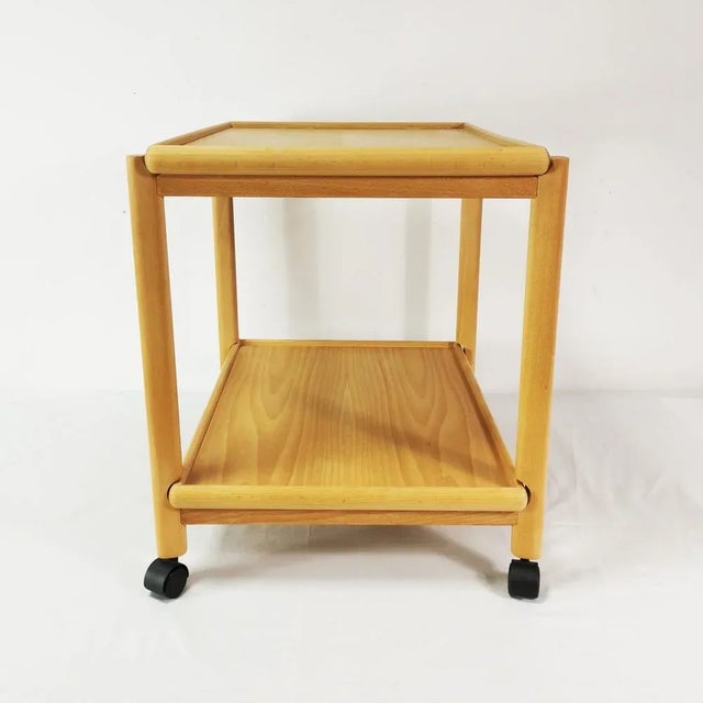 Wood Modern Side Table, 1970s For Sale - Image 7 of 13