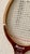 Mid 20th Century Wooden Tennis Racket With White Case Billie Jean King Bancroft Great for Decoration or Collecting For Sale - Image 9 of 18