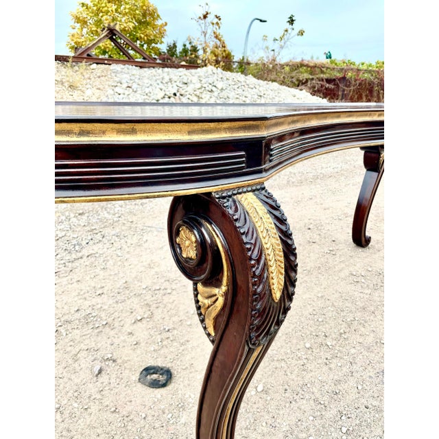 Dessin Fournir Dessin Fournir Georgian Mahogany Console Table For Sale - Image 4 of 8