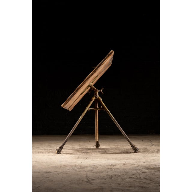 1910s Early 20th Century Field Drafting Table by A. Hoffman & Co. For Sale - Image 5 of 9