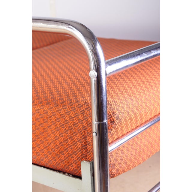 Bauhaus Chrome Sofa by Hynek Gottwald, 1940s For Sale - Image 4 of 18