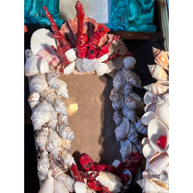 Glass Set of Four Vintage Mediterranean Baroque Style Table Photo Frames For Sale - Image 7 of 10