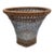 Antique Woven Wicker Cachepot For Sale