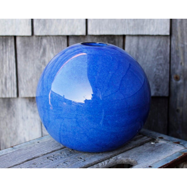 Ceramic Garden Sphere Vase Chairish