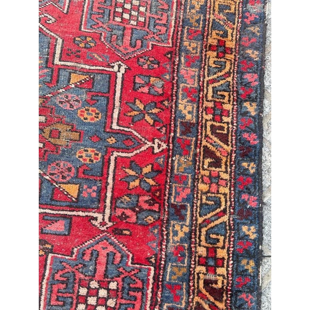 Vintage Distressed Karaje Runner, 1950s For Sale - Image 17 of 18