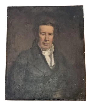 Early 19th Century Portrait of a Gentleman in the Style of Jacob Eichholtz