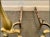 Vintage Cannonball Brass Andirons—a Pair For Sale In New York - Image 6 of 6