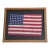 Antique American 48 Stars Flag in Folk Art Style Frame For Sale
