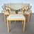 Dimensions: H 31” x W 18” x D 21” x SH 18” Set of 6 Mid-Century Modern designer Czech dining chairs from 1980s....