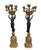 Empire Candelabra in Gilt and Patinated Bronze from Pierre-Philippe Thomire, Paris, 1810s, Set of 2 For Sale - Image 6 of 6