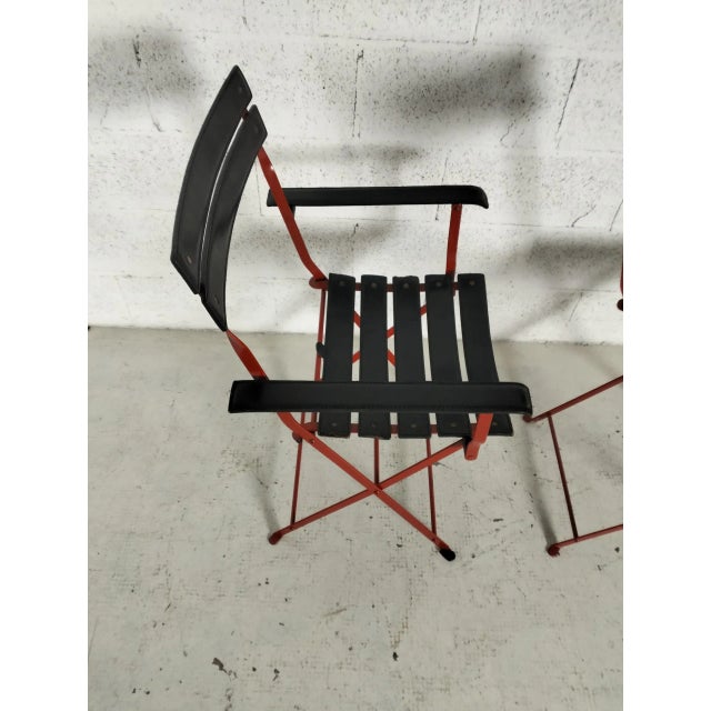 Celestina Folding Chairs attributed to Marco Zanusso for Zanotta, 1970s, Set of 2 For Sale - Image 11 of 13