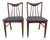 1960s Attributed Keller “Valkerie Ii” Oak Dining Chairs, Pair For Sale