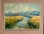 River Landscape with Mountains, 1960s, Oil on Canvas, Framed For Sale - Image 10 of 18