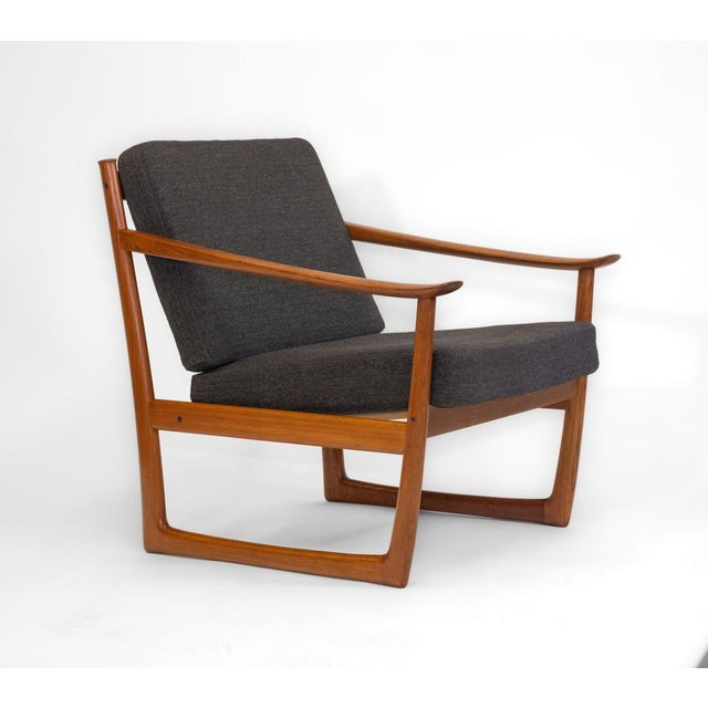 Mid-Century Model FD 130 Lounge Chair in Teak by Peter Hvidt & Orla Mølgaard for France & Son, 1960s For Sale - Image 16 of 16