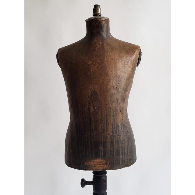 Antique Tailor's Bust, Vienna, 1890s For Sale - Image 9 of 18