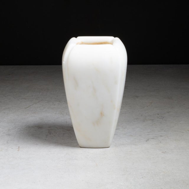 Solid Marble Bud Vase c.1940 For Sale - Image 4 of 7