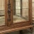 Antique French Louis XVI Maple Marquetry Marble Top Display Buffet For Sale - Image 10 of 12