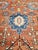 Antique Persian Serapi Carpet, Handmade Wool Oriental Rug Ivory, Rust Light Blue For Sale In New York - Image 6 of 18