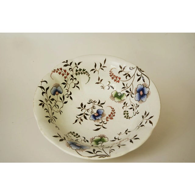 19thc Spode Copeland Floral Bowl - 10" - C.1833-47 - England For Sale - Image 4 of 8