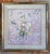 We are selling this gorgeous Chinese Textile fragment. This silk embroidery is done on a purple or lavender ground with...