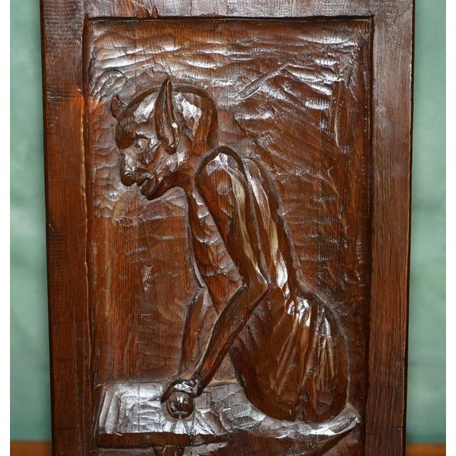Antique Gothic Carved Bookends, 1600s, Set of 5 For Sale - Image 11 of 18