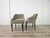 Fabric Armchairs with Wooden Legs and Adjustable Brass Feet, 1960, Set of 2 For Sale - Image 4 of 14