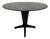 Ebonised Centre Table with Verde Alpi Marble Top, Italy, 1950s For Sale