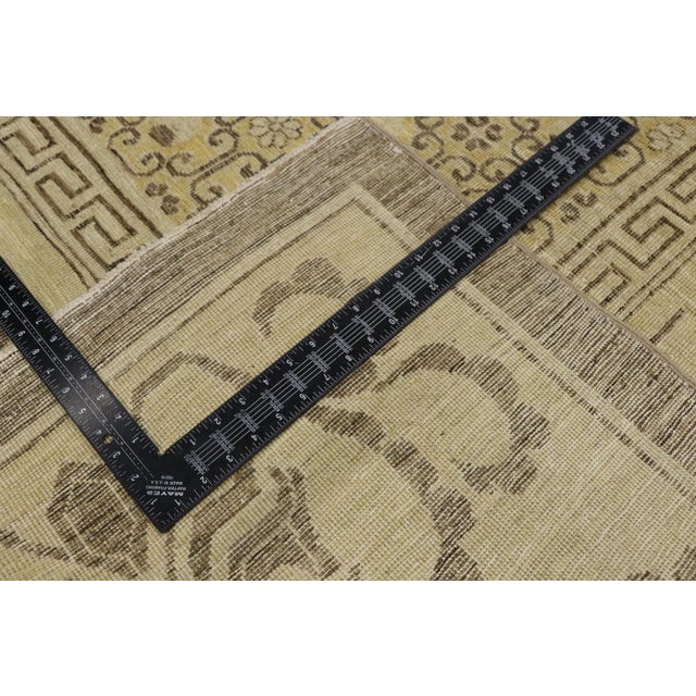 Late 20th Century Vintage Khotan Style Rug - 09'04 X 11'11 For Sale - Image 5 of 9