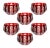 Contemporary ARTEL Pariz Votive Candleholder, Red, Set of 6 For Sale - Image 3 of 3