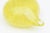 Mid Century Modern Murano Yellow Bullecante Bubble Paperweight Italy, 1950's For Sale - Image 4 of 12