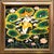 Art Deco Set of 4 Vintage Vietnamese Lacquer Enamel Cloisonne Sơn Mài Paintings in the Style of Ting Shao Kuang For Sale - Image 3 of 15