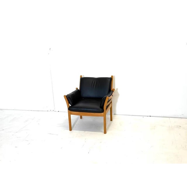 Chair by Illum Wikkelsø for CFC Silkeborg For Sale - Image 12 of 12