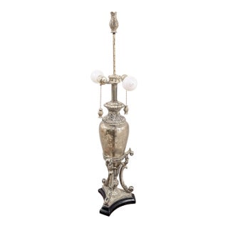 Vintage Urn Shaped Table Lamp For Sale