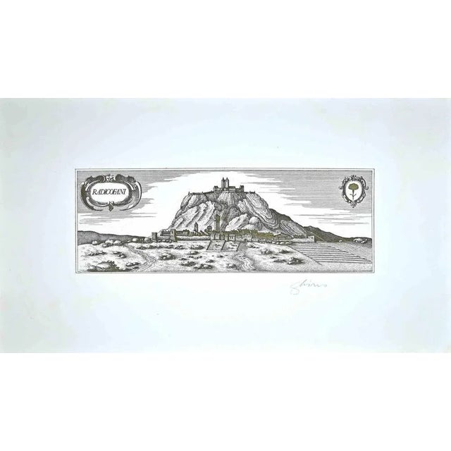 Radicofani is an original contemporary artwork realized by Bettino Craxi in the first years of the 1980s. Original...