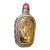 Vintage Inner-Painted Liuli Glass Snuff Bottle - Scholar Scene - 9cm For Sale